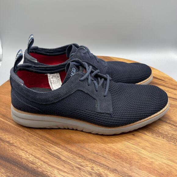 UGG Union Derby Mens Size 9 Black Casual Classic Suede Lace Up Oxford Shoes Men main image 2